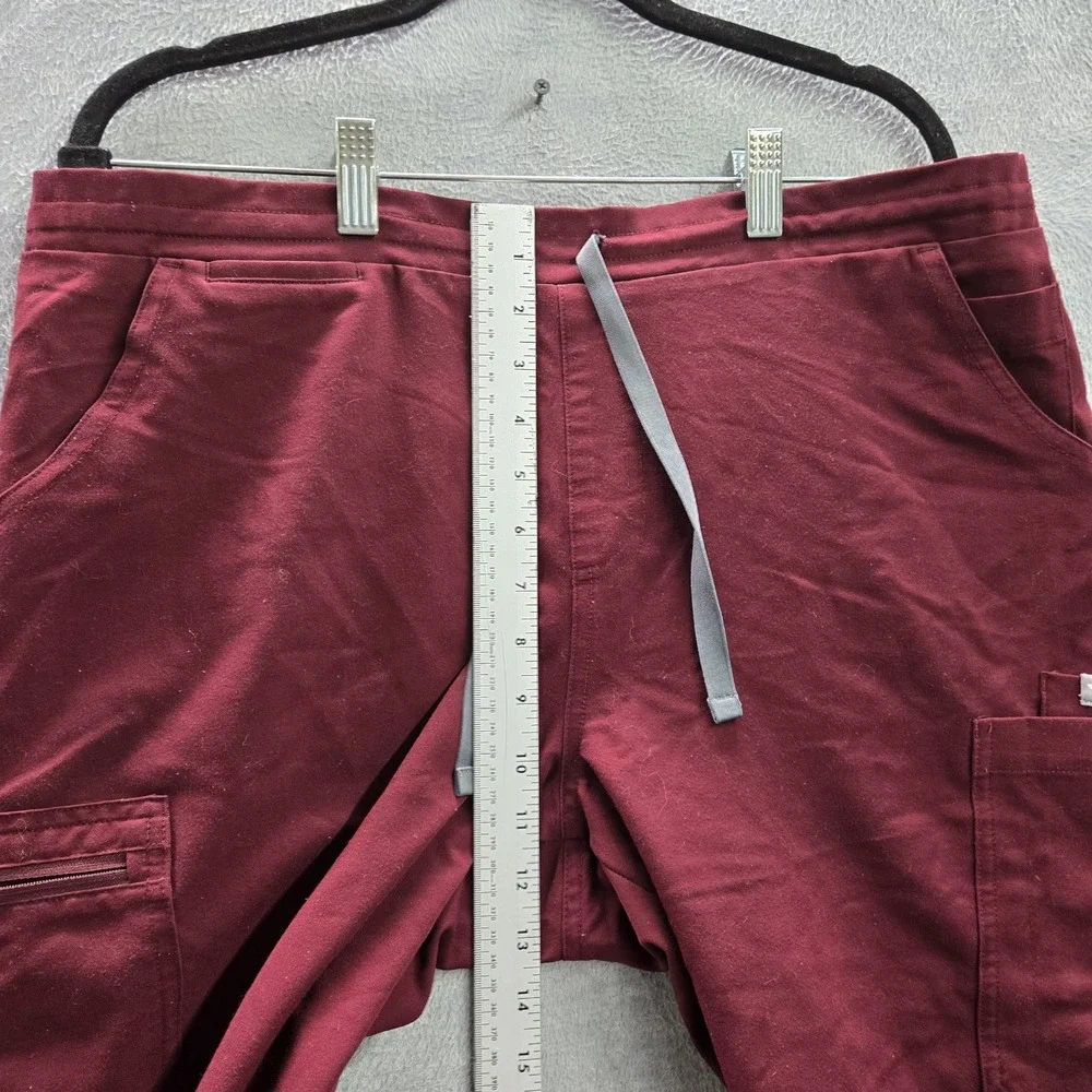 FIGS Women Scrub Pants L Red Yola Skinny‎ TW2000R PO#1619